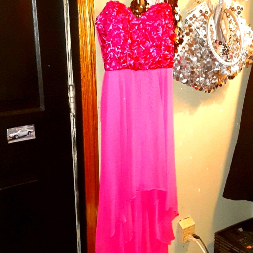 Jump high low dress